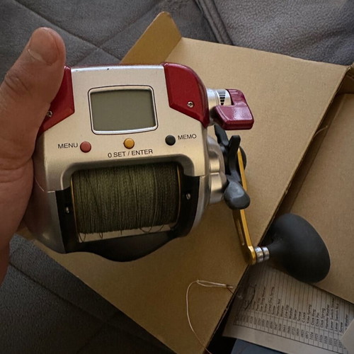 Shimano Plays 4000 electric reel used with line
