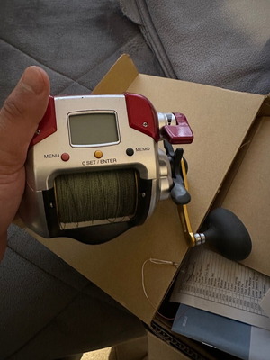 Shimano Plays 4000 ηλεκτρικό μοτοράκι μεταχειρισμένο με νήμα