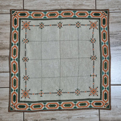 Handmade Panama tablecloths like new with Bulgarian embroidery