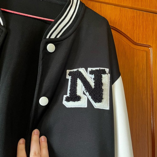 Jacket new black and white XXL