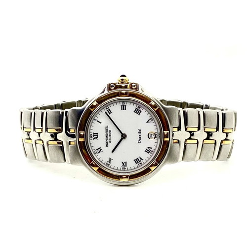 Raymond Weil Parsifal 18k gold automatic watch 36 mm used