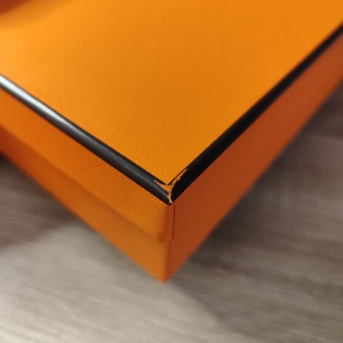 Hermes empty packaging box used 36 x 29 x 5.5 cm