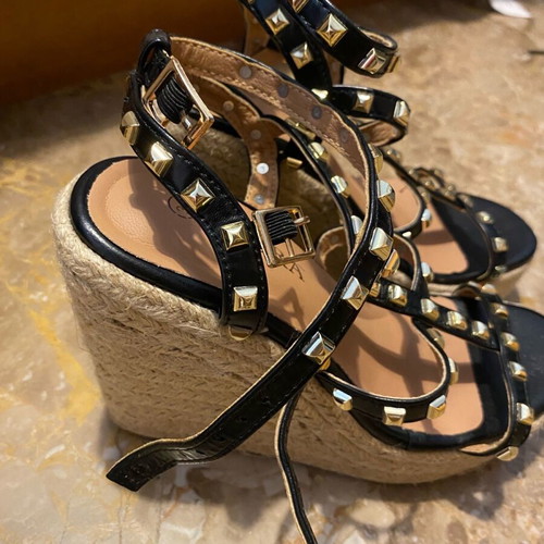 Platform shoes black size 37 unused