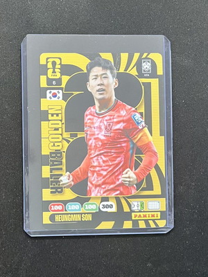 Κάρτα Heungmin Son Golden Baller Panini Adrenalyn XL FIFA World Cup 2026 καινούργια