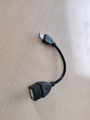 Micro USB to USB adapter like new