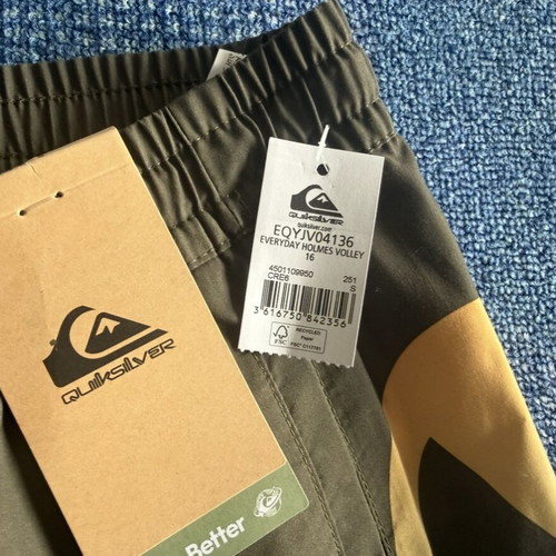 Quiksilver Swim Shorts new, size S, khaki