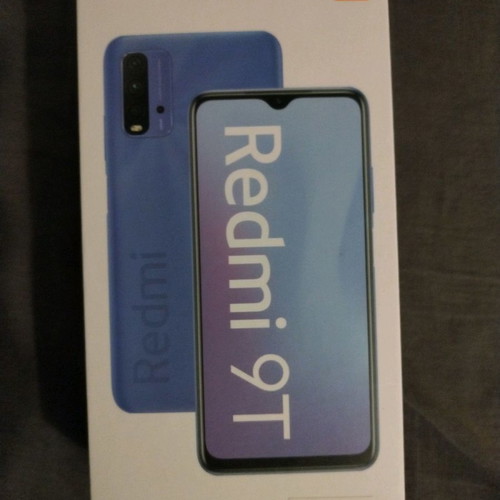 Xiaomi 9T used with 3 cases and 4 screen protectors, blue