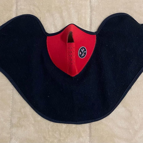 Fleece face neck protector unused