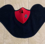 Fleece face neck protector unused