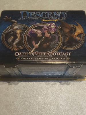 Descent 2nd Edition Hero and Monster Collection Oath of the Outcast sealed