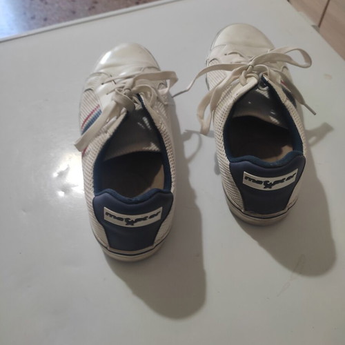 Mat Star sneakers used, size 42, white and blue