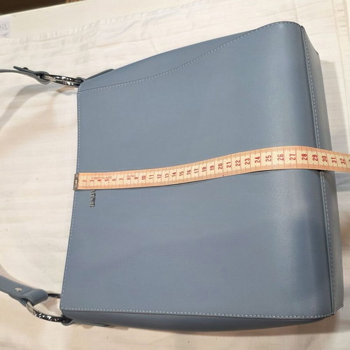 Badura shoulder bag like new, blue faux leather