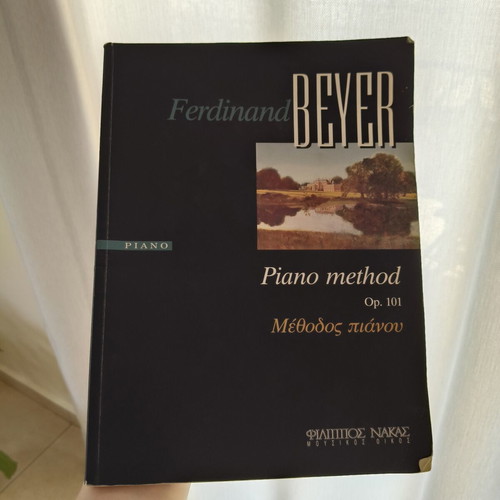 Piano method Op.101 by Ferdinand Beyer