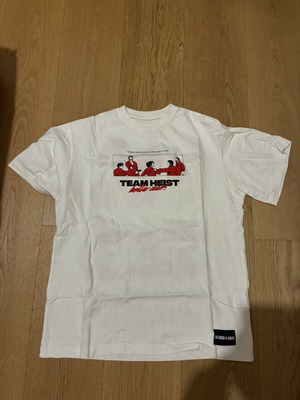 Pull & Bear lacasa T-shirt, white, size small