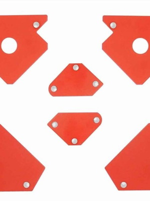 Magnetic welding angles new, set of 6 pieces