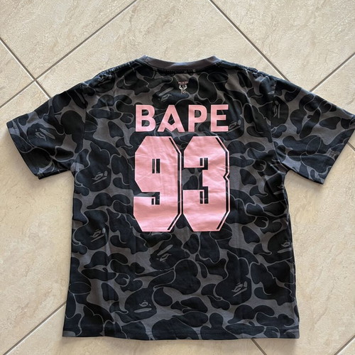 A Bathing Ape Miami Camo T-Shirt Black/Pink Size M new