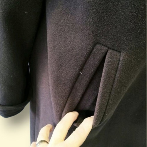 Marielle wool coat like new, brown, size 52