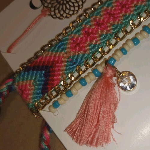 O.P.I colorful bracelet set new with tag