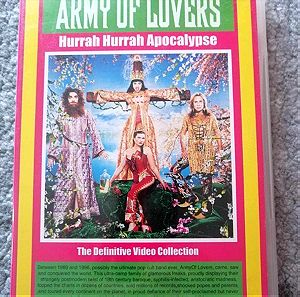 Army Of Lovers "Hurrah Hurrah Apocalypse (The Definitive Video Collection)" σπάνιο DVD