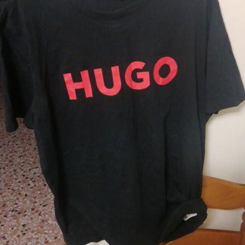 Hugo Boss T-shirt new, size XL, black and red cotton