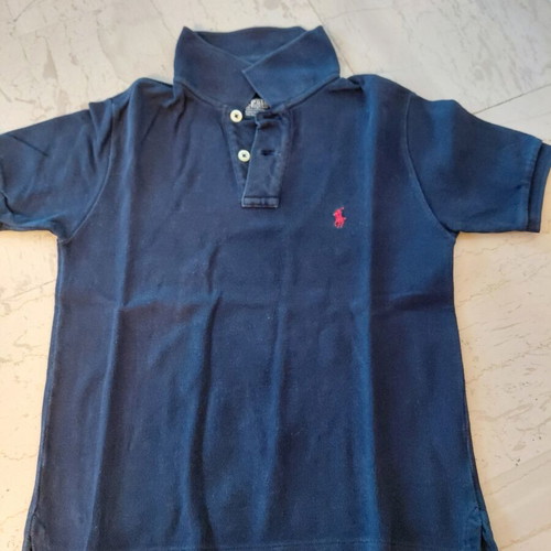Polo T Shirt Ralph Lauren used, blue, boys 3-4 years
