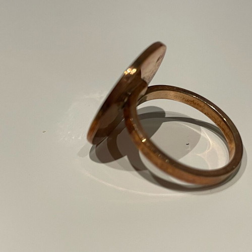 Silver 925 ring gold plated used with 20 stars