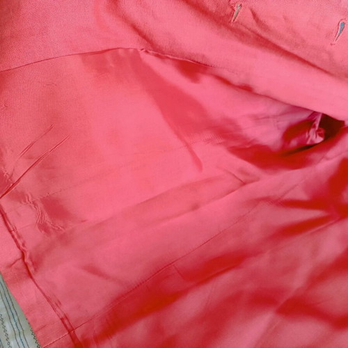 Linen jacket coral like new, size M