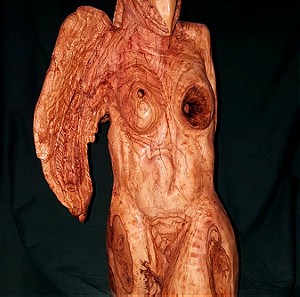 A difirent Woman figure sculpture art.