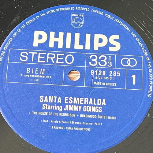 Santa Esmeralda The House Of The Rising Sun used