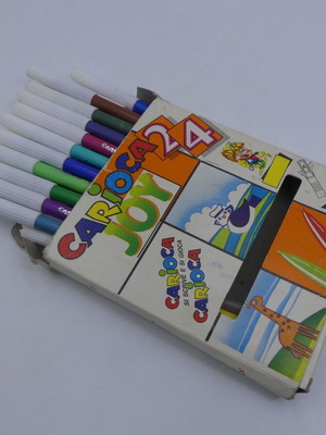 Carioca Joy 24 painting markers used, Universal