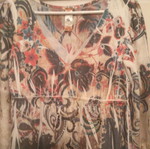 Dress S-12 used, cotton, one size, blouse dress