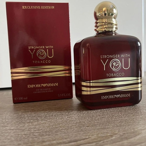 Emporio Armani Stronger With You Tobacco Eau de Parfum new, 100 ml