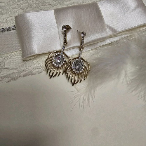 Earrings like new, beautiful