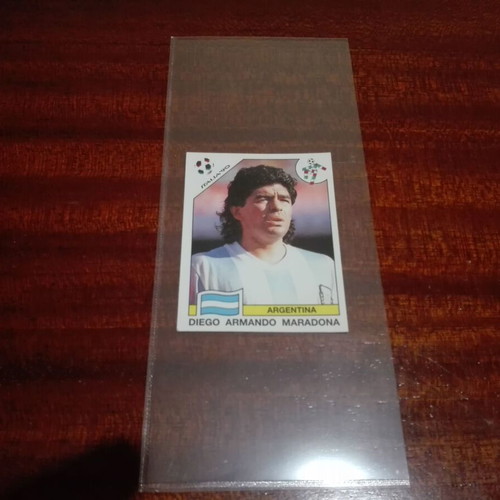 Panini sticker Maradona Italia 90 used