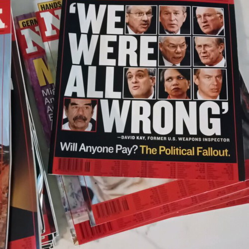 Newsweek collection 35 issues like new (2003-2004) with historic covers