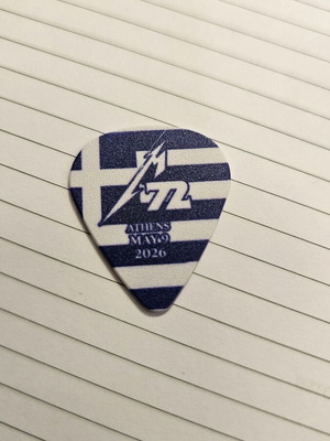 Συλλεκτική πένα Metallica Αθήνα 2026 καινούργιο