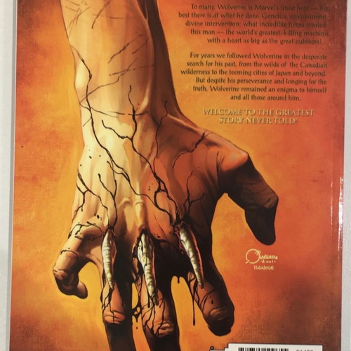 Origin The True Story of Wolverine Marvel volume in excellent condition