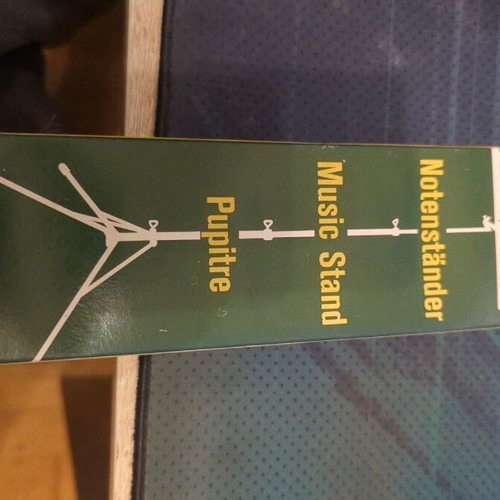 Wittner metal German music stand used with tilt adjustment