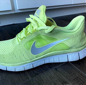 Αθλητικα παπουτσια Nike Free Run 3 Volt κιτρινο πρασινο λαχανι νουμερο 42