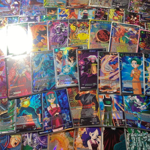 Dragon Ball foil cards like new, set of 69