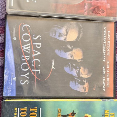 3 DVD movie set: Act of Piracy, Space Cowboys, Sangue Pazzo