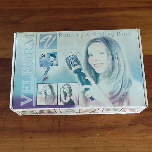 Rotating hair styling brush like new