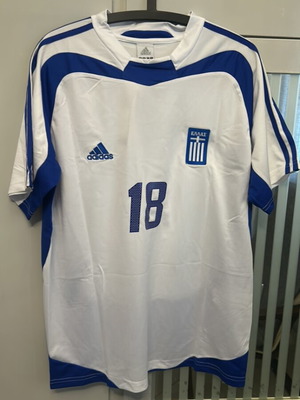 Greece Adidas Euro 2004 Jersey Goumas Size L New Official Replica