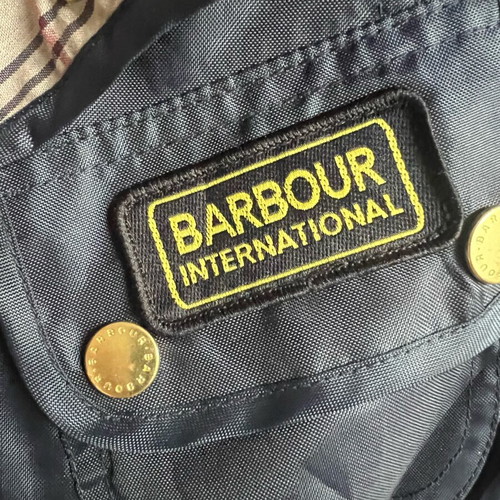 Barbour International Lightweight Jacket Women Navy size EU38 like new