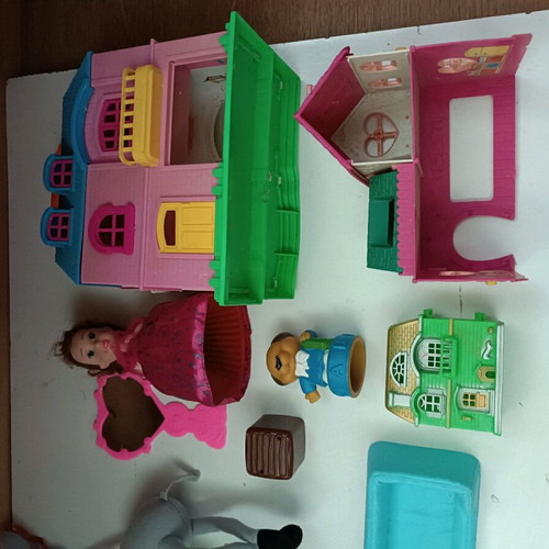Toys for girl used, pack