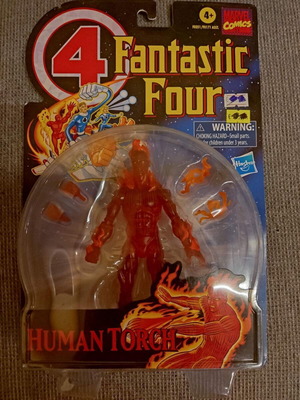 Marvel Legends Comics The Fantastic Four 4 Human Torch action figure new