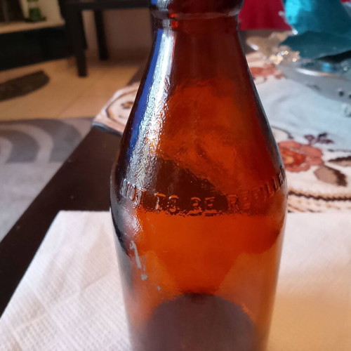 Collectible bottle 1917 used, rare, 18 cm