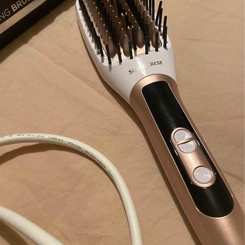 Silvercrest Hair Straightening Brush like new