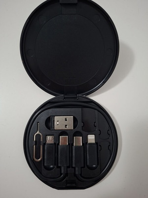 Adaptors type C to iPhone, USB, micro USB with cable new