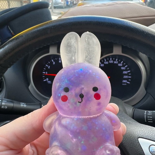 Stress relief toy used, soft like gel